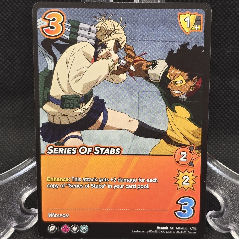 My Hero Academia Series of Stabs Card 7/18